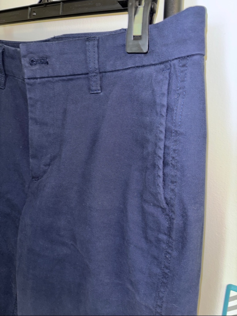 J. Crew Womens Navy Cotton Chinos - Picture 3 of 5